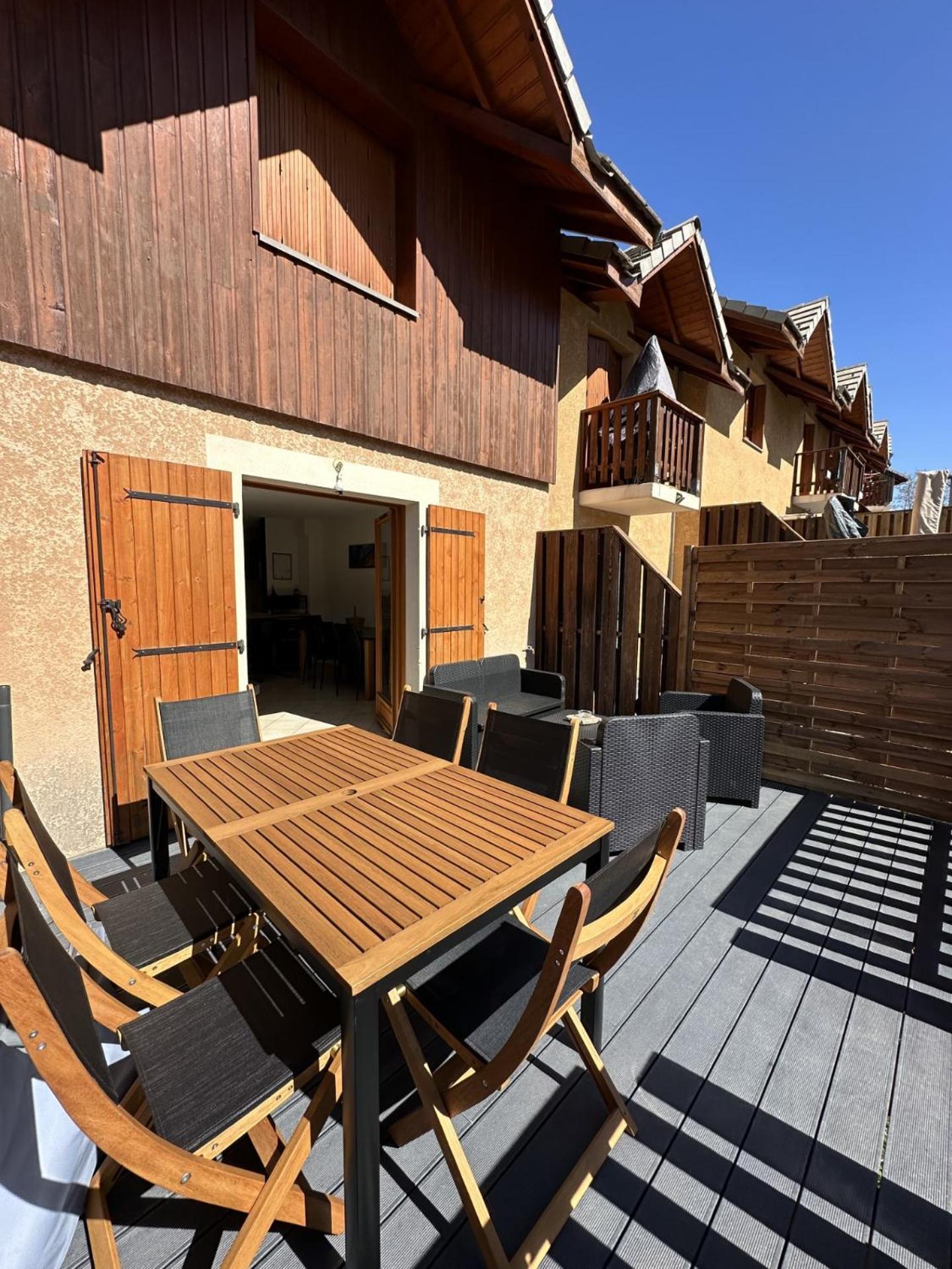 T3 Au Plan D'Eau D'Embrun Avec Garage Et Terrasse Apartment ภายนอก รูปภาพ